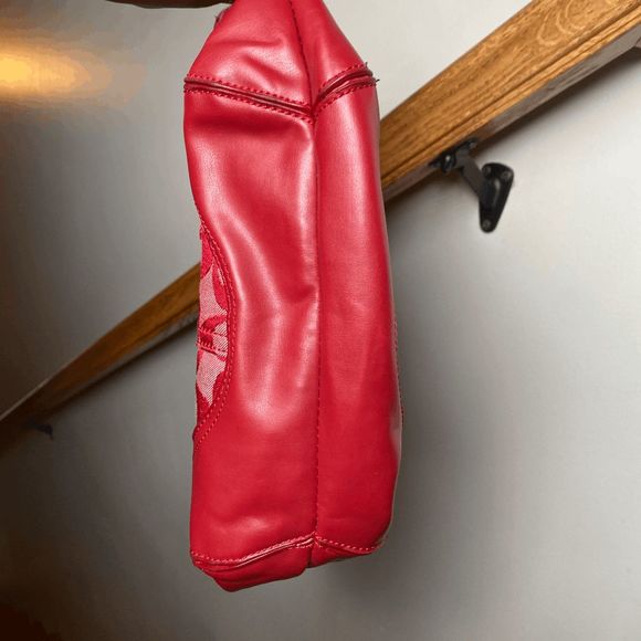 COACH Signature Gallery Orange Canvas Pleated Large Tote, EUC, MSRP $358. - Picture 2 of 12